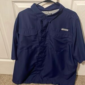 2xl Habit dark blue fishing shirt never worn